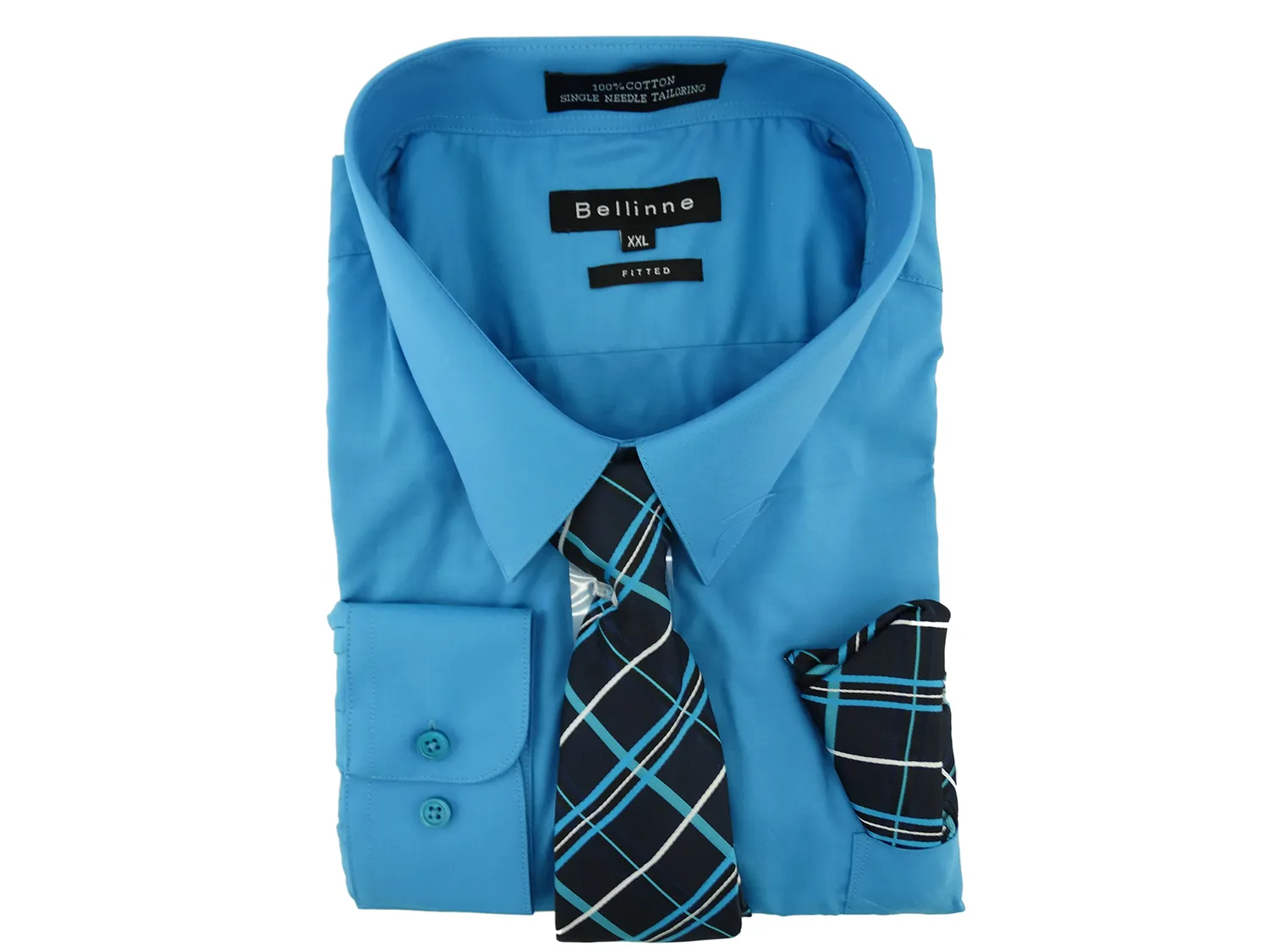 265-798 Bellinne - Men's L/S Shirt w/ Tie