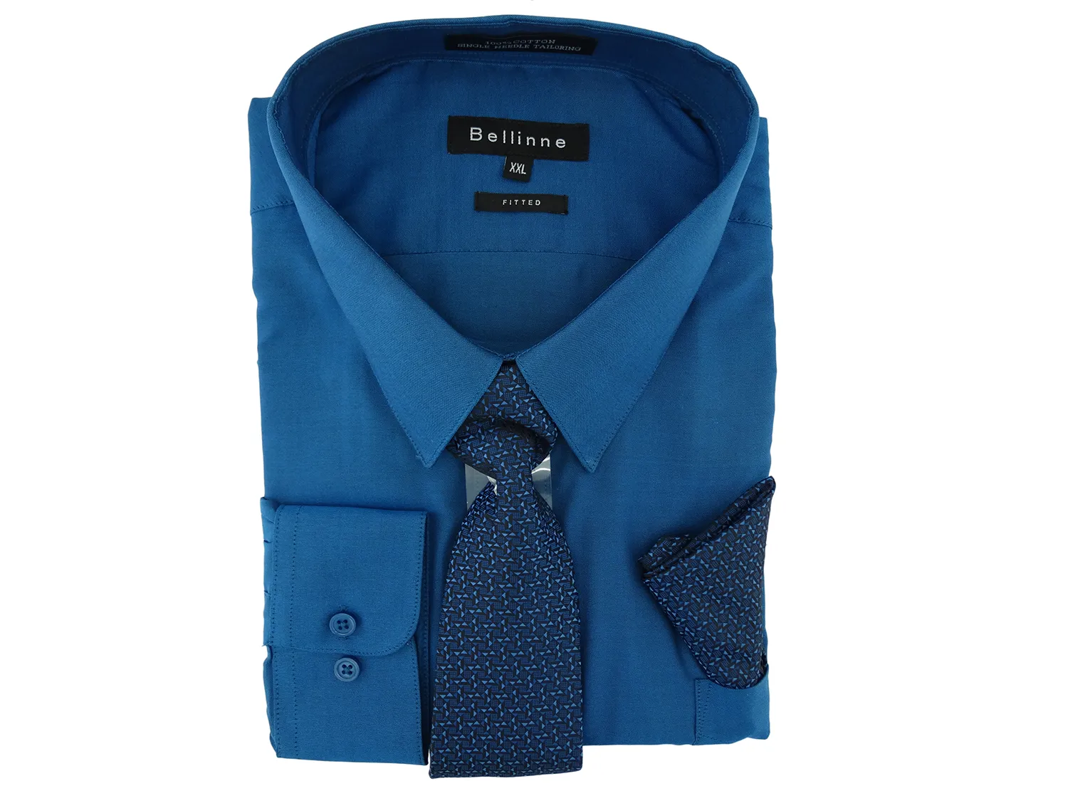 265-798 Bellinne - Men's L/S Shirt w/ Tie