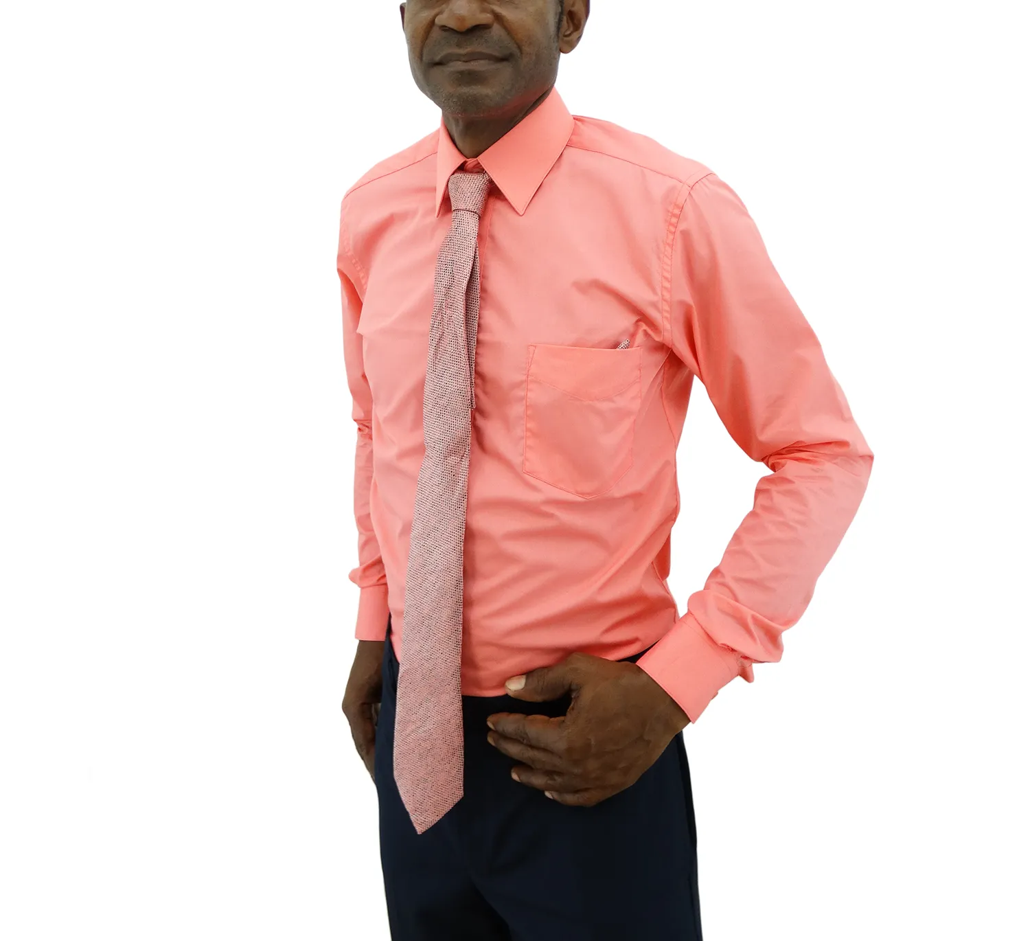 265-798 Bellinne - Men's L/S Shirt w/ Tie