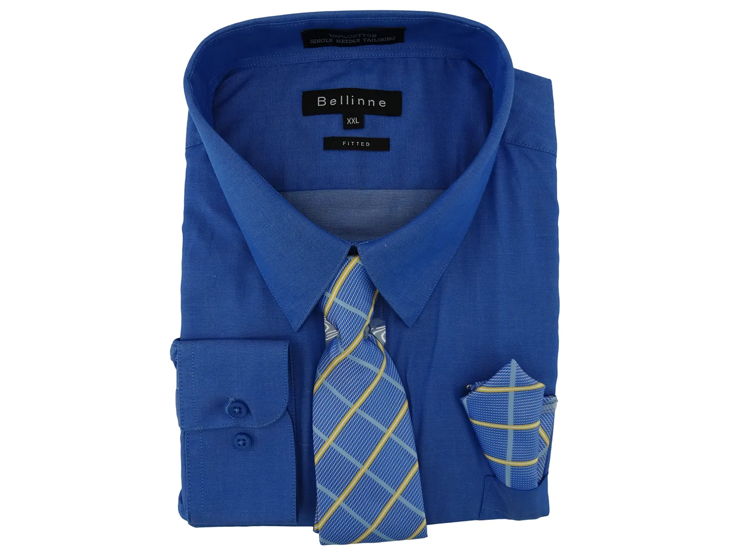 265-798 Bellinne - Men's L/S Shirt w/ Tie