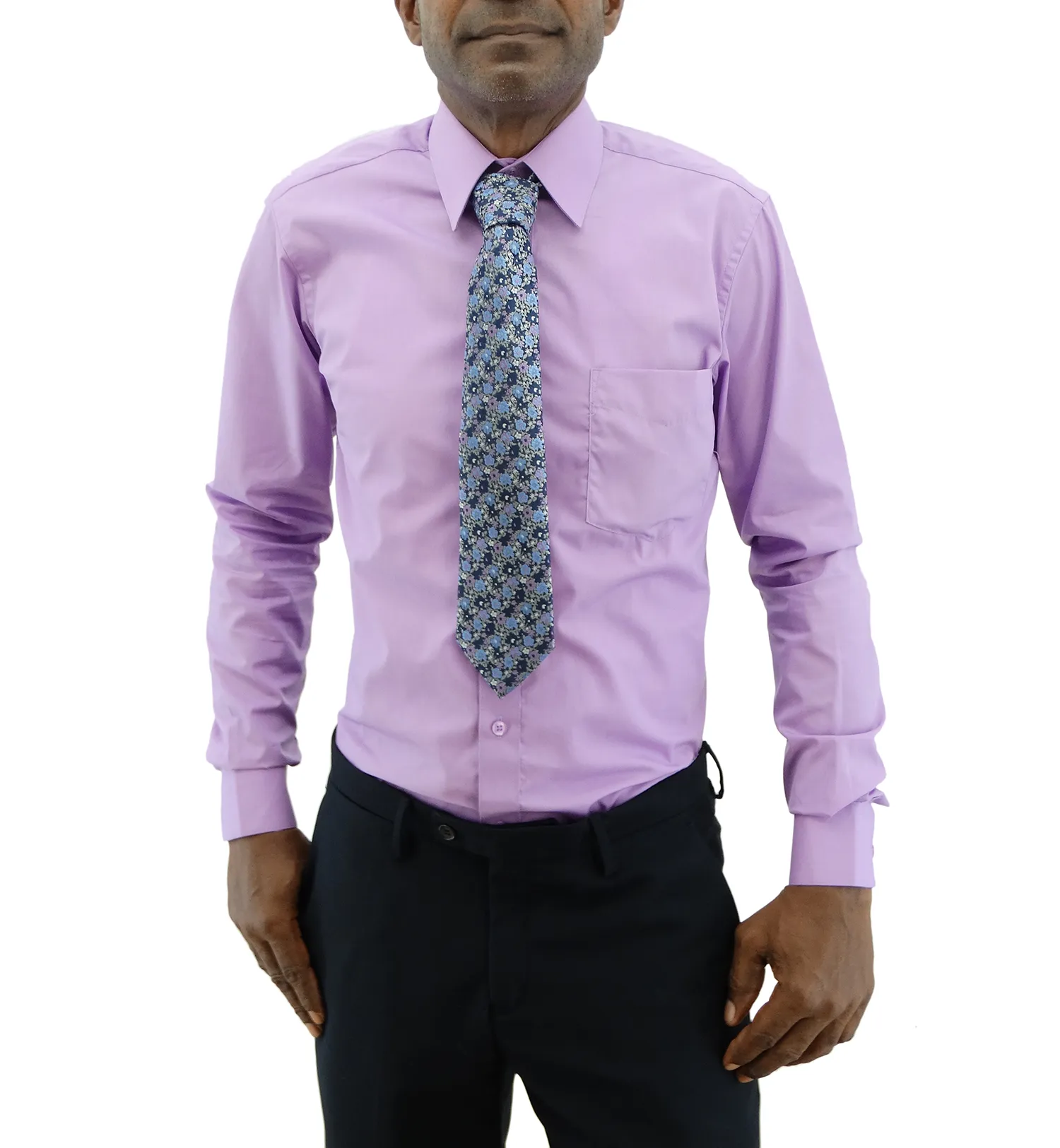 265-798 Bellinne - Men's L/S Shirt w/ Tie