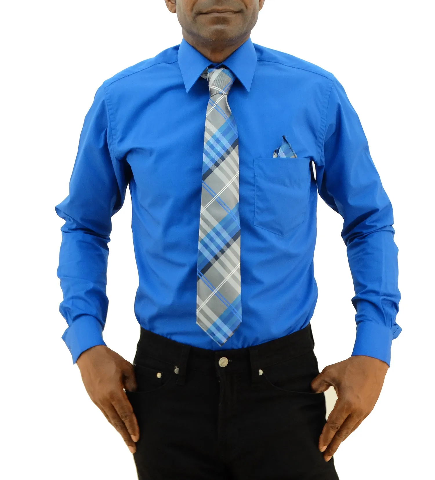 265-798 Bellinne - Men's L/S Shirt w/ Tie