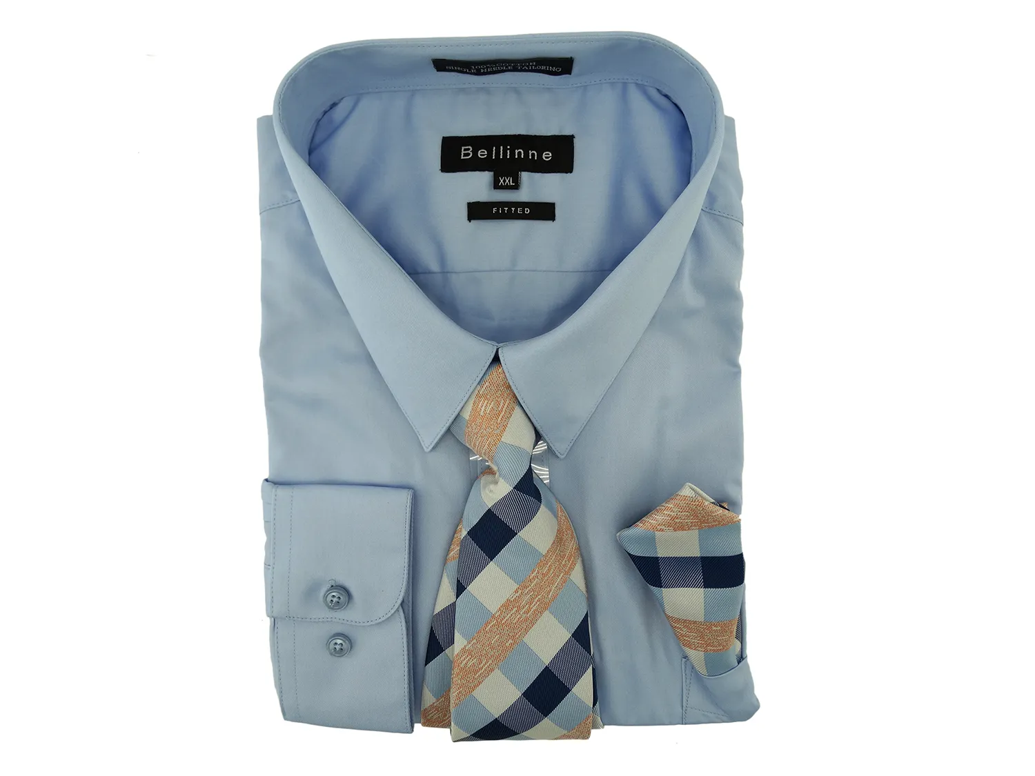 265-798 Bellinne - Men's L/S Shirt w/ Tie