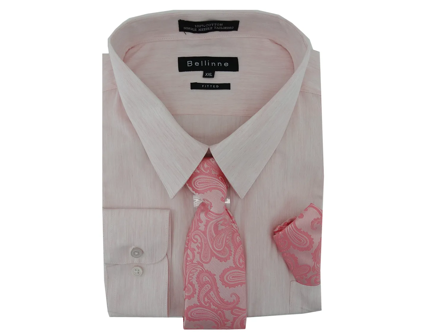265-798 Bellinne - Men's L/S Shirt w/ Tie