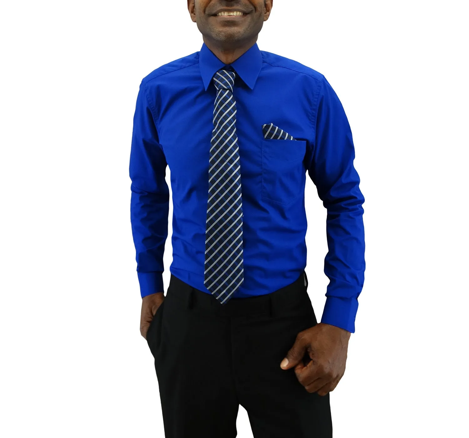 265-798 Bellinne - Men's L/S Shirt w/ Tie