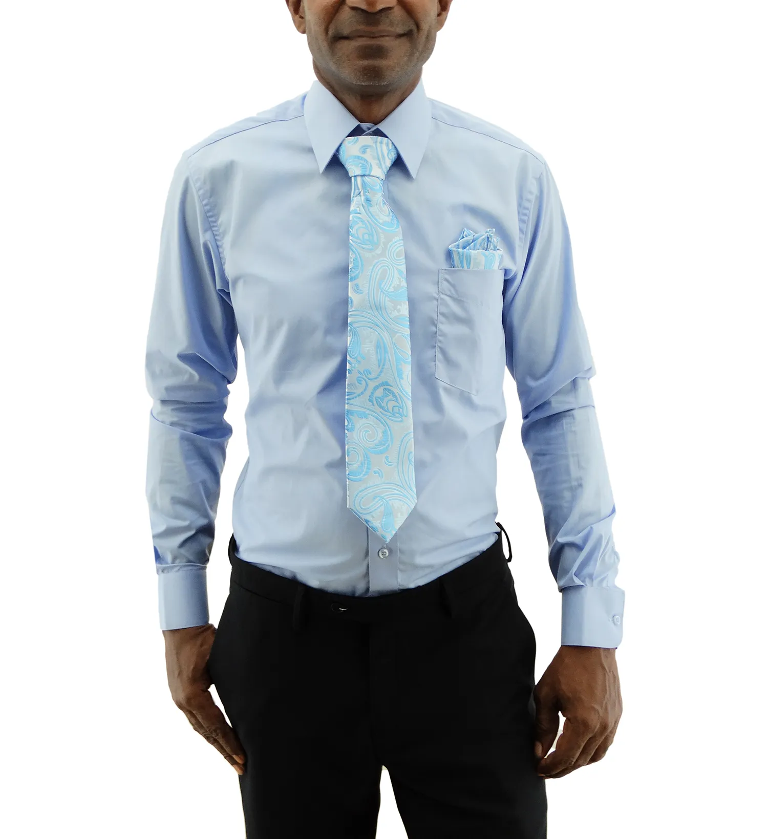 265-798 Bellinne - Men's L/S Shirt w/ Tie