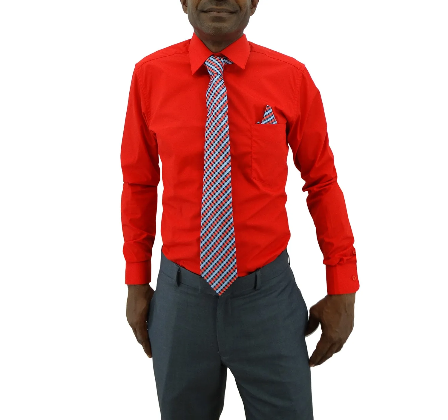 265-798 Bellinne - Men's L/S Shirt w/ Tie