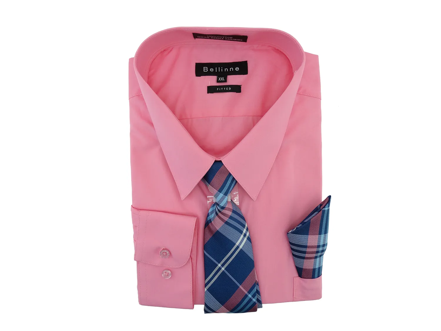 265-798 Bellinne - Men's L/S Shirt w/ Tie