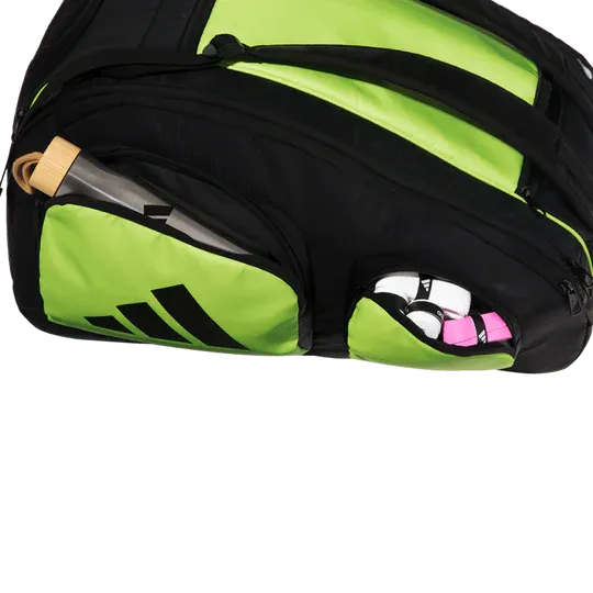 Adidas Pro Tour 3.2 Padel Racket Bag Black Lime