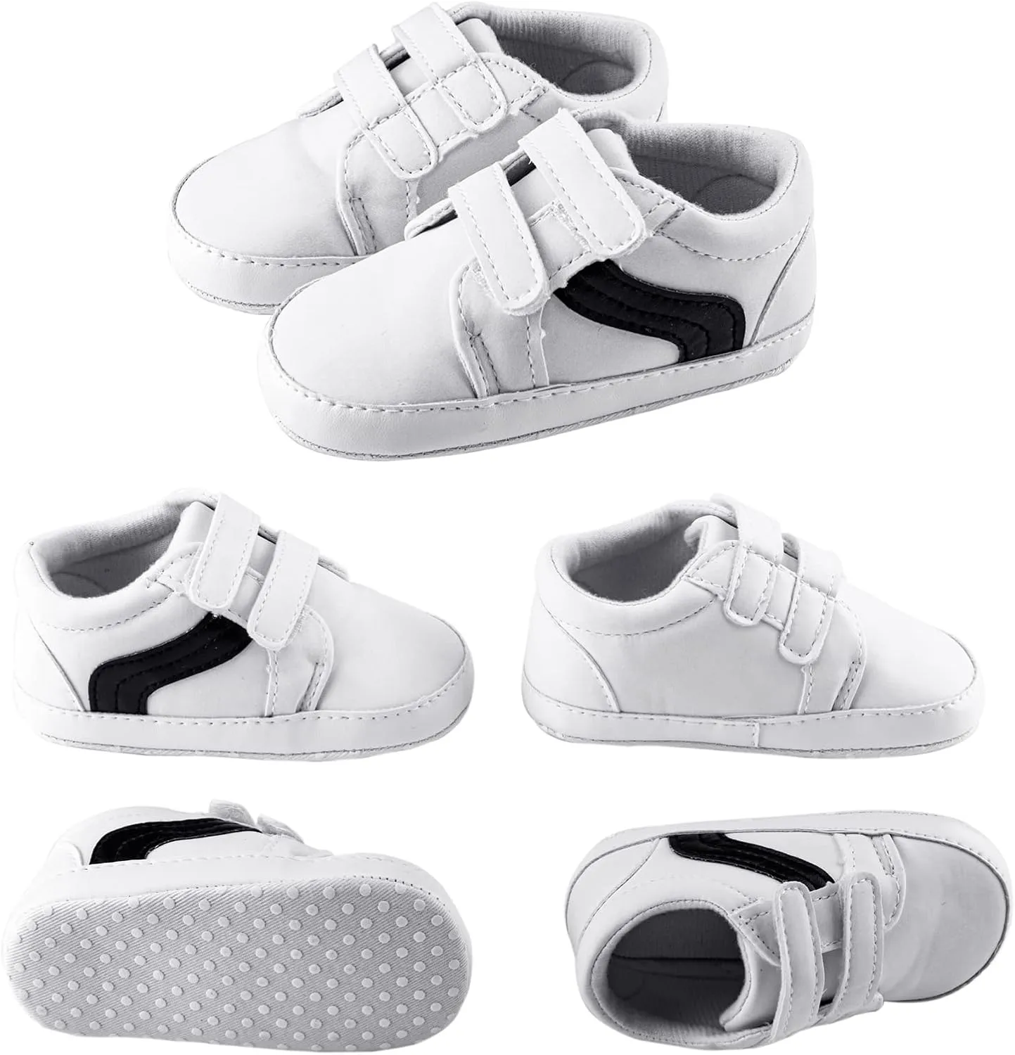 Baby Boys Girls Moccasins Sneakers Soft Sole Tassels Prewalker Anti-Slip Shoes