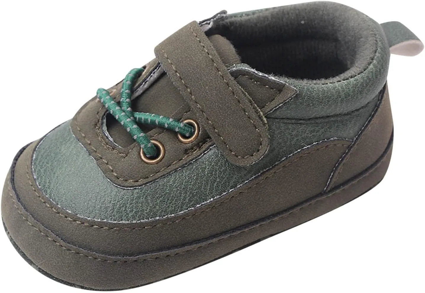 Baby Girls Boys PU Leather 𝐎xford Shoes Soft Rubber Sole Sneakers Infant Walking Shoes Anti-Slip Ankle Boots