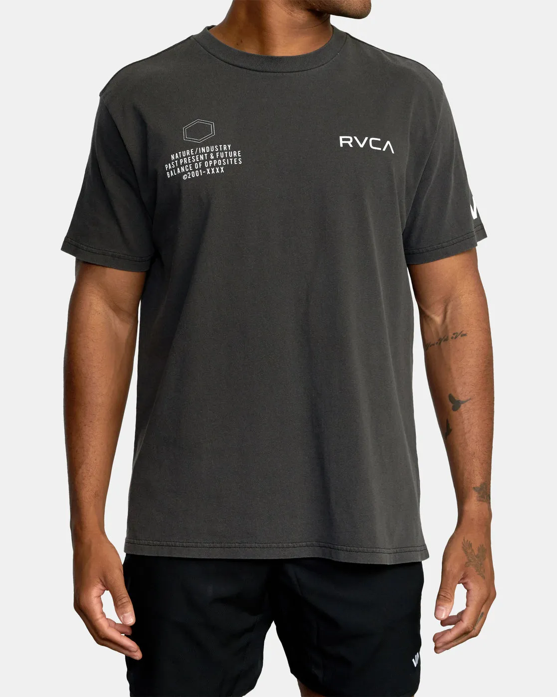 Big Pin Workout Shirt - Black