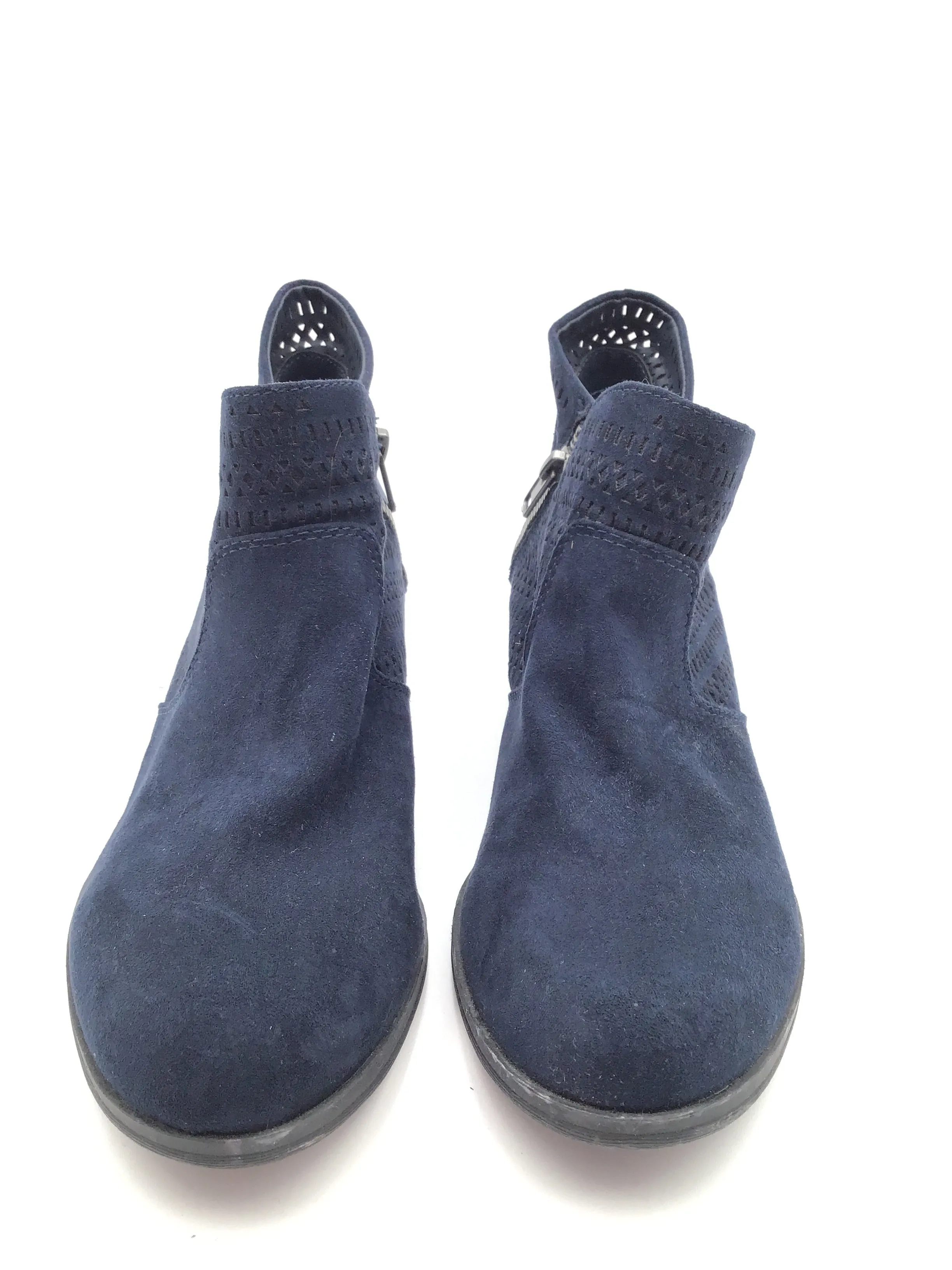 Boots Ankle Flats By American Rag In Navy, Size: 7.5