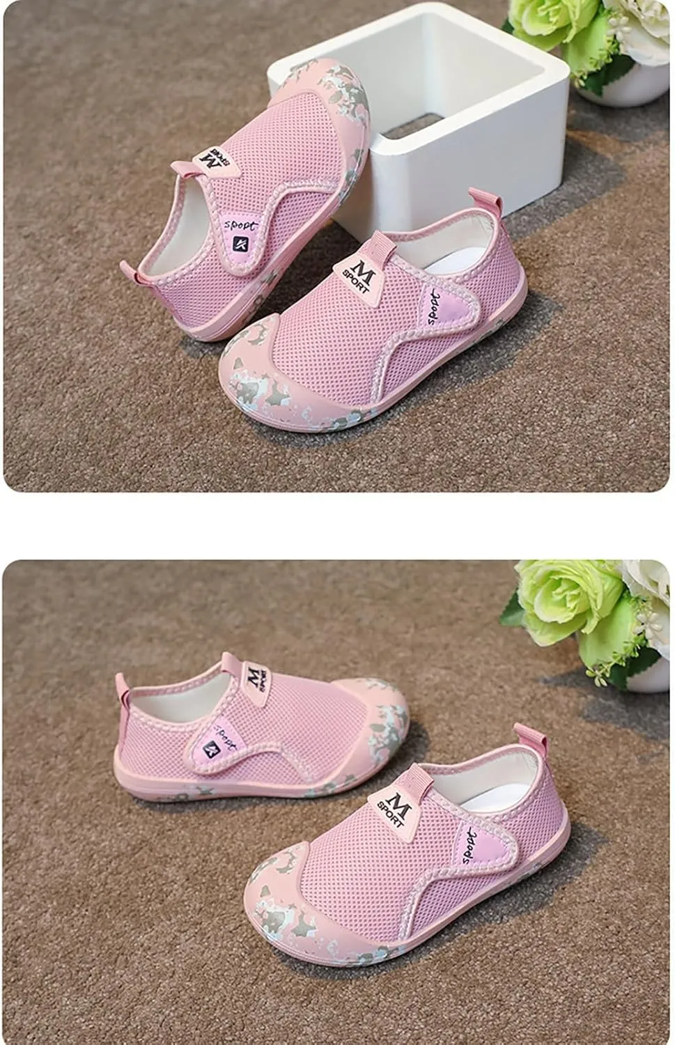 Boys Breathable Sports Water Shoes for Kids Barefoot Swim Beach Shoes Quick Dry Athletic Sneakers Outdoor Sports Pool