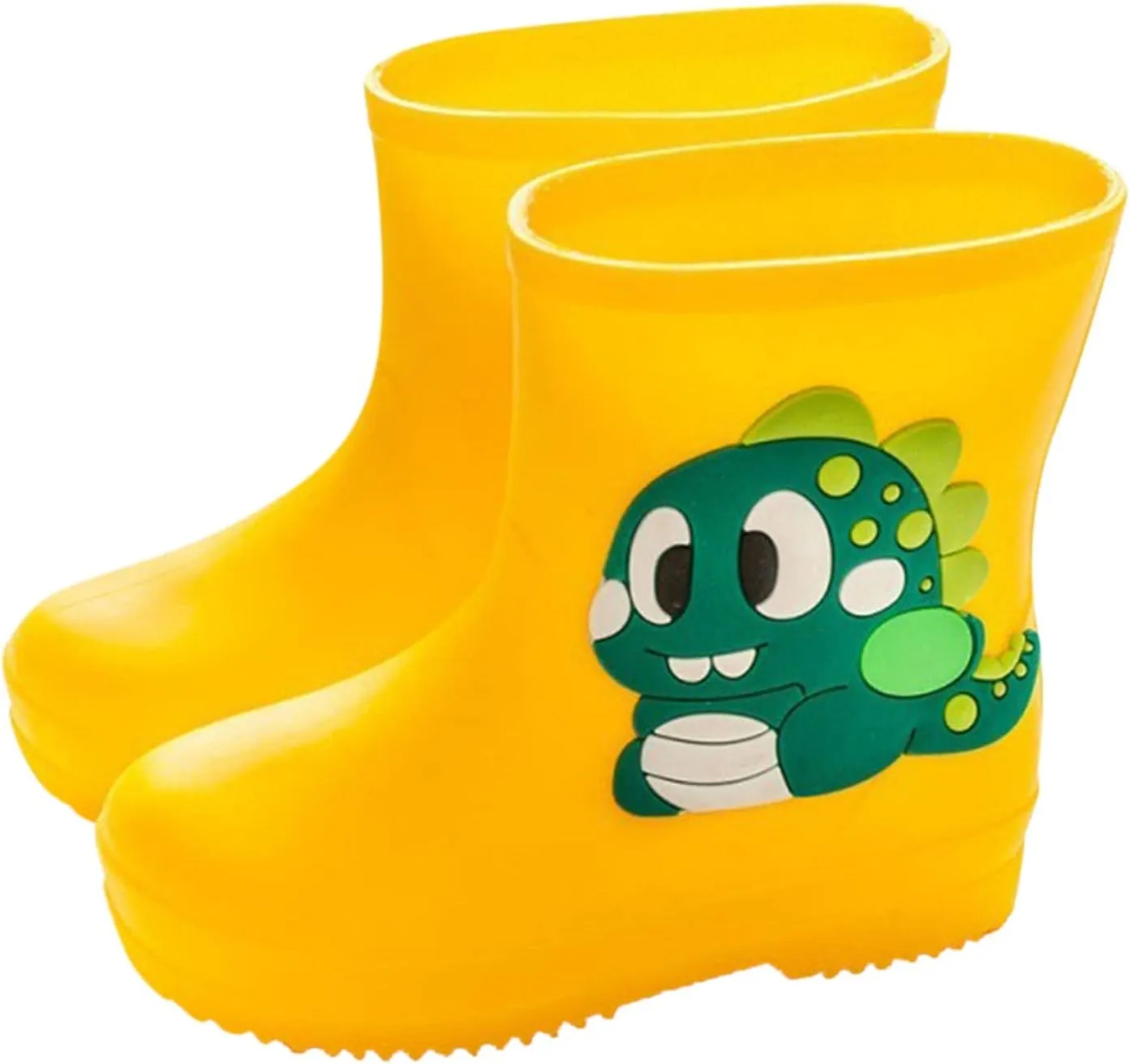 Classic Children Rainboots PVC Rubber Children Water Shoes Rain Boots Kids Baby Cartoon Shoes