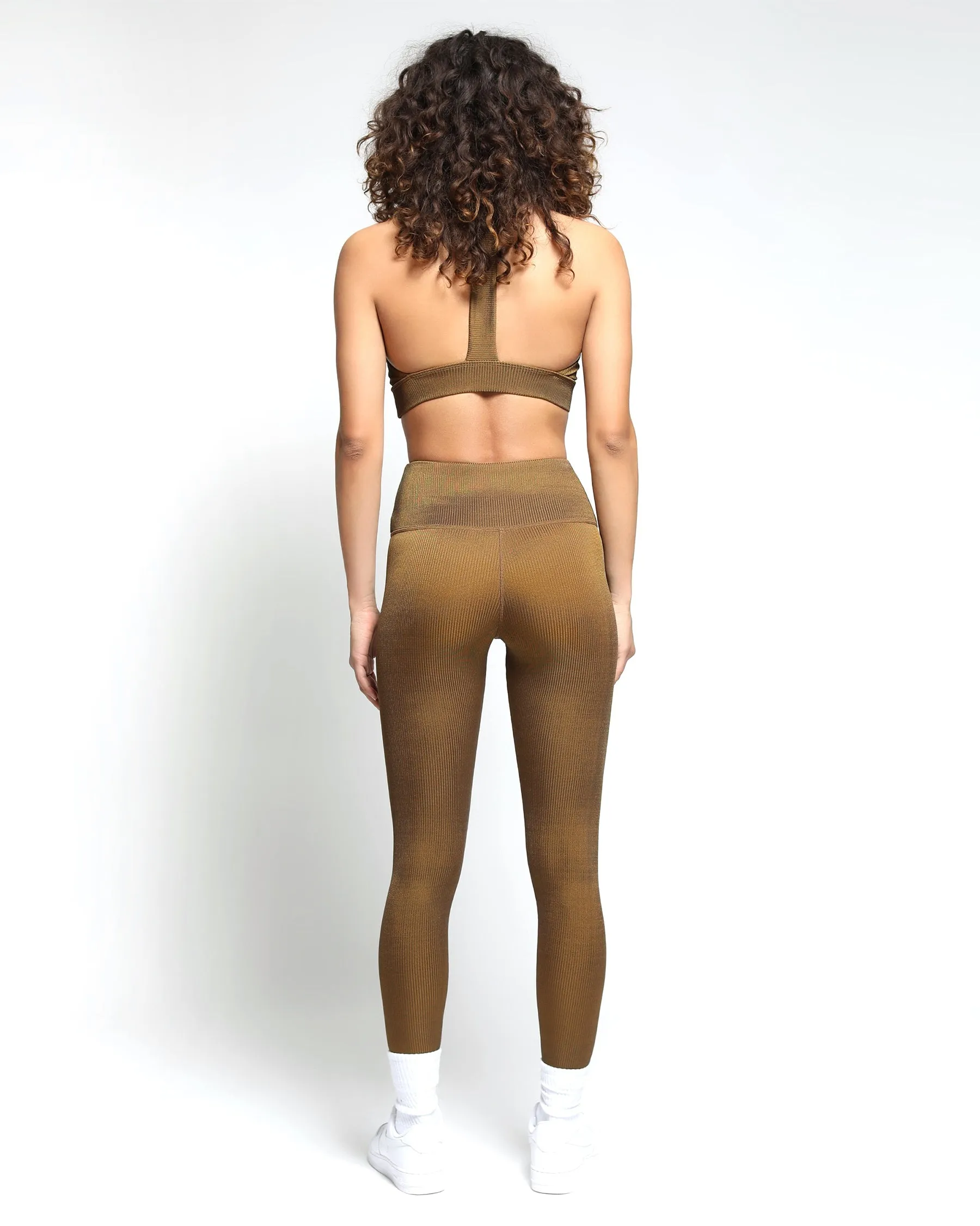 Colorsphere Rib T-Back Sports Bra