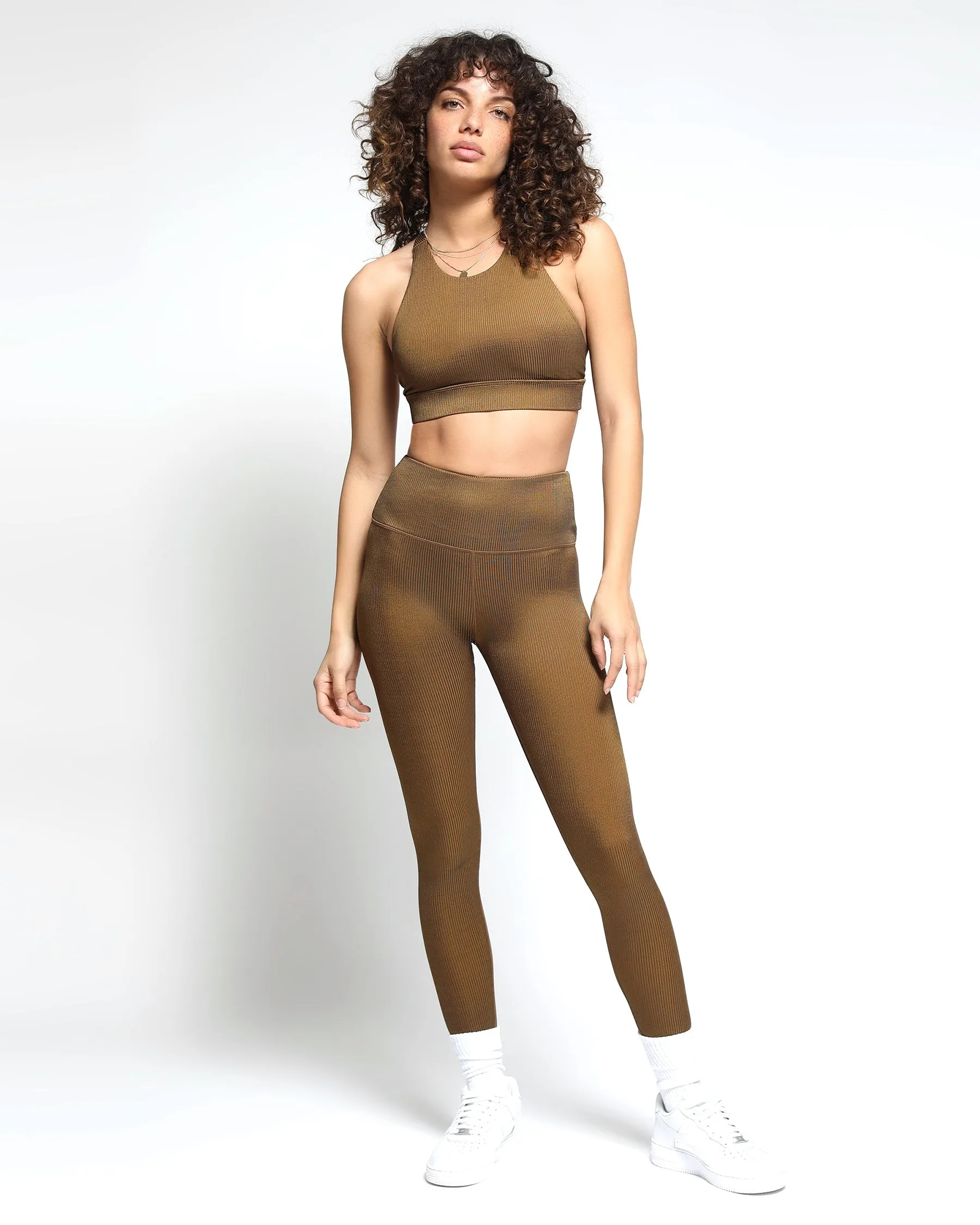Colorsphere Rib T-Back Sports Bra