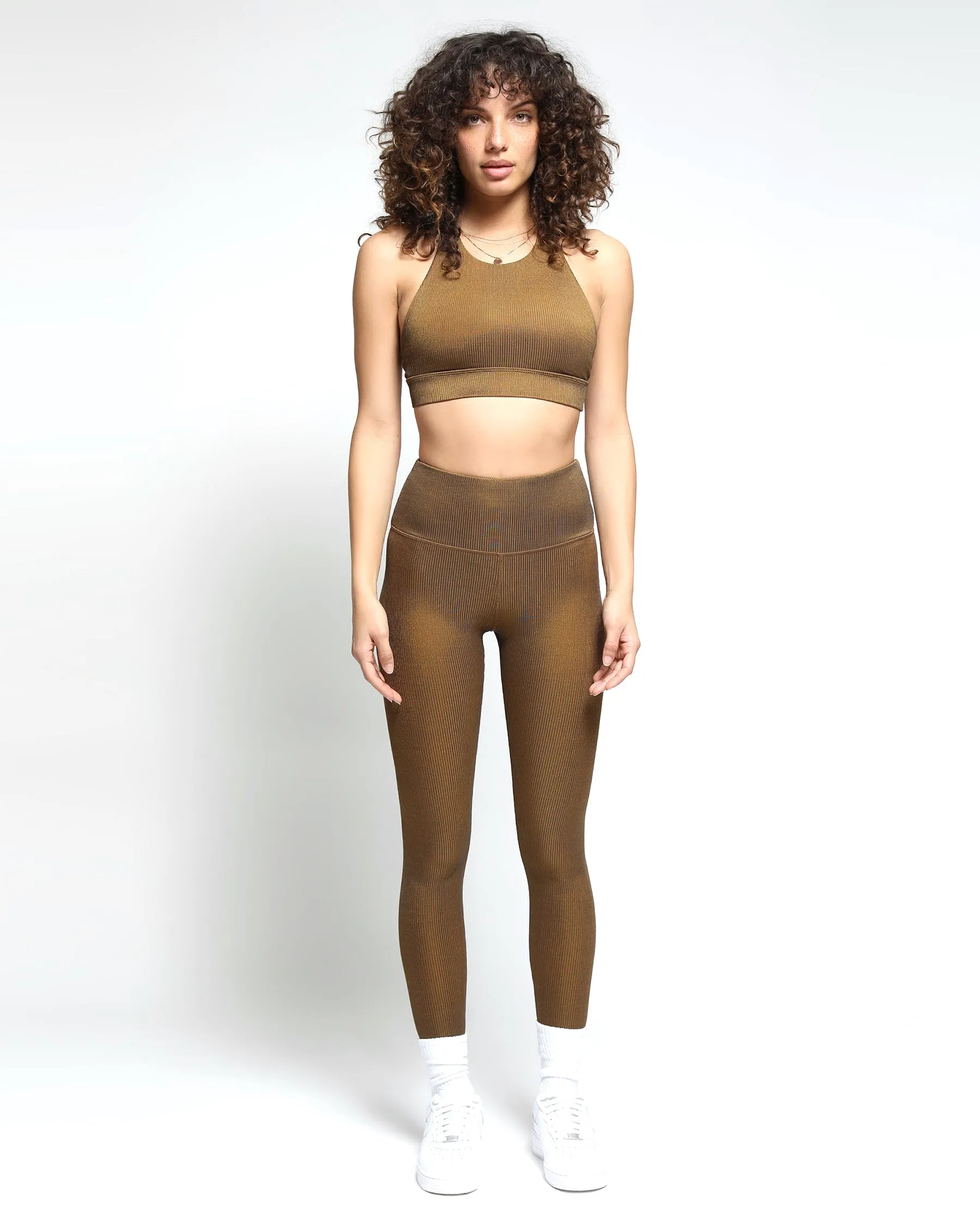Colorsphere Rib T-Back Sports Bra
