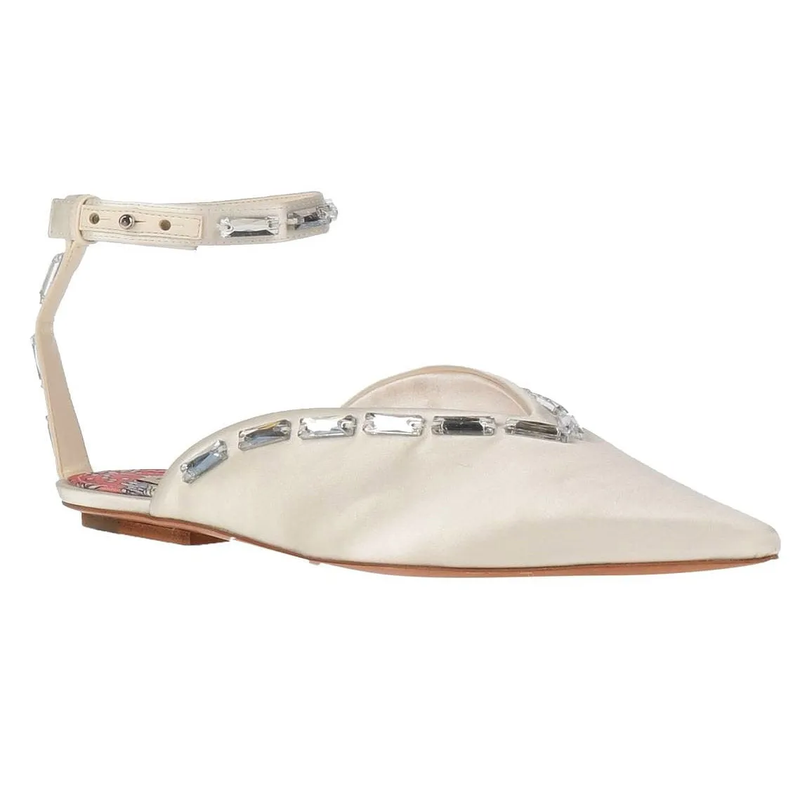 Emilio Pucci mules, creamy white