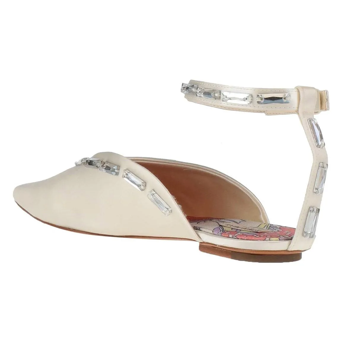 Emilio Pucci mules, creamy white