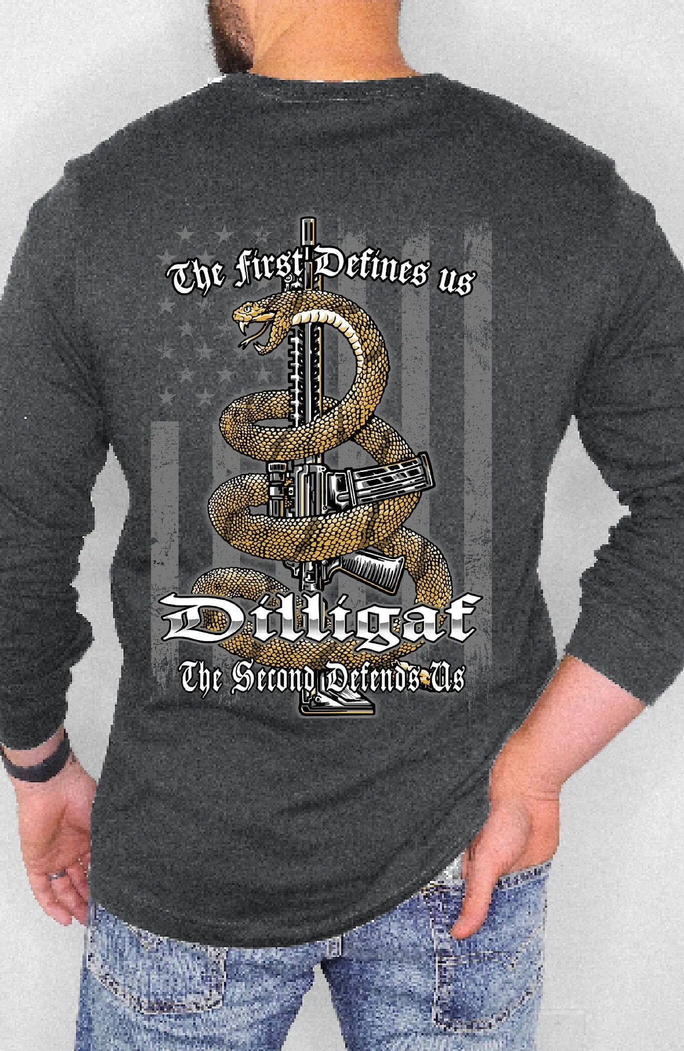 First defines, Second Defends Longsleeve