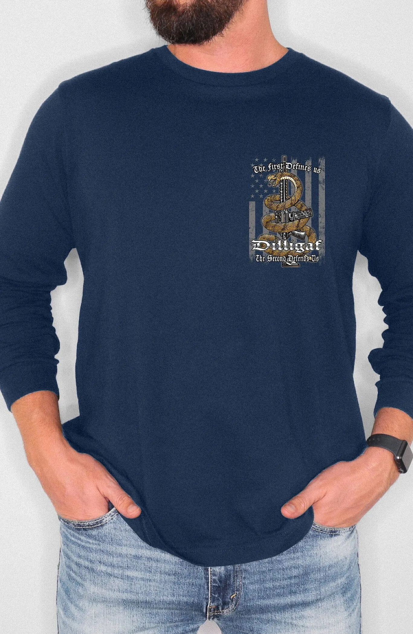 First defines, Second Defends Longsleeve