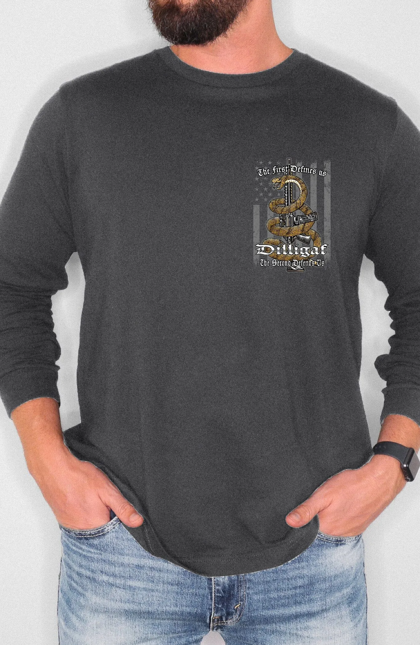 First defines, Second Defends Longsleeve