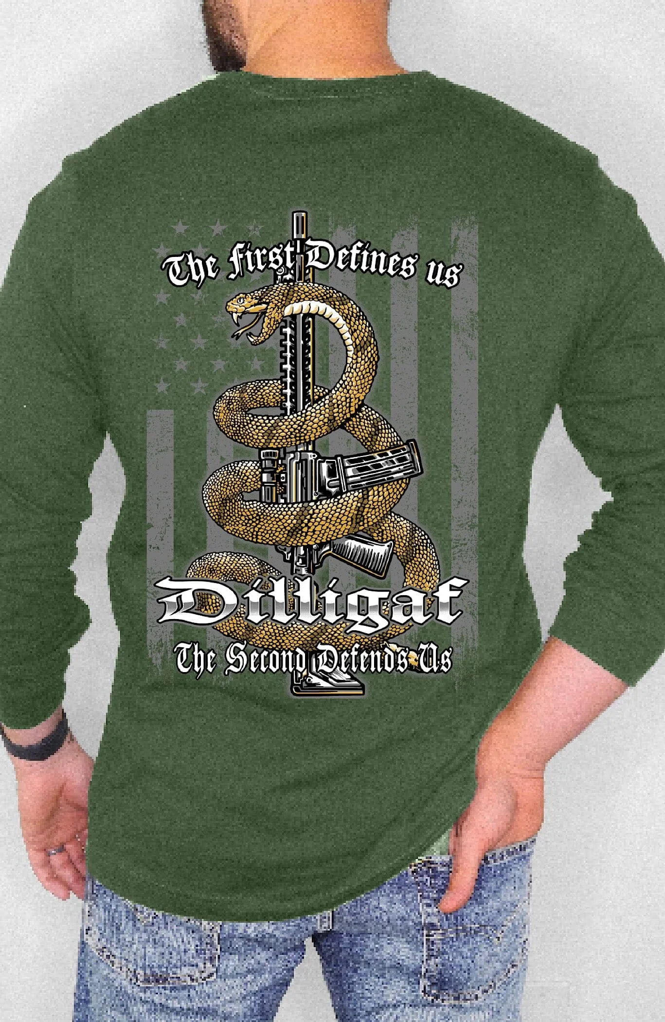 First defines, Second Defends Longsleeve