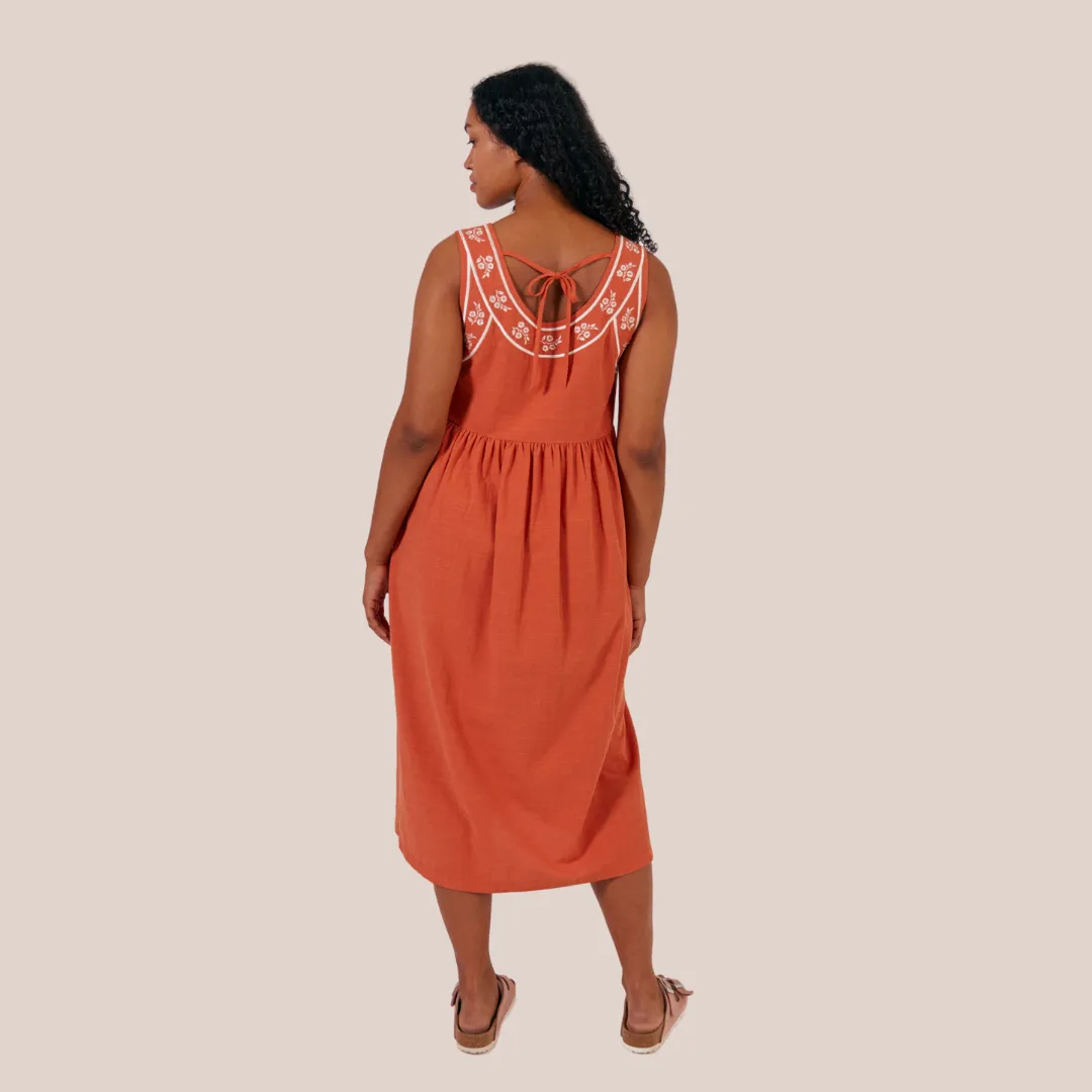 Hills Dress - Tomato