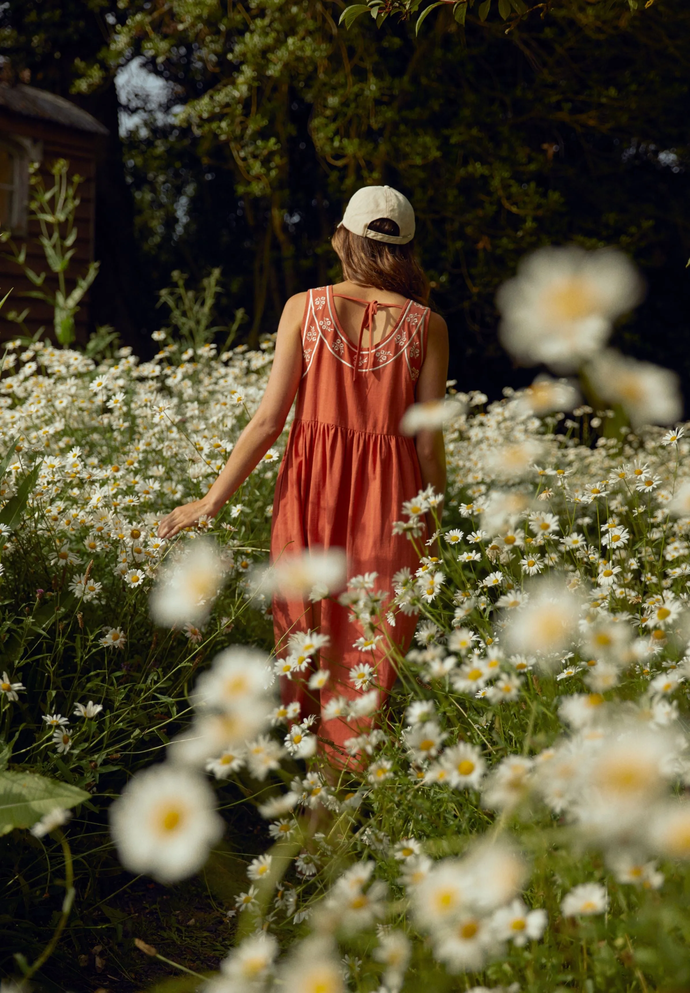 Hills Dress - Tomato