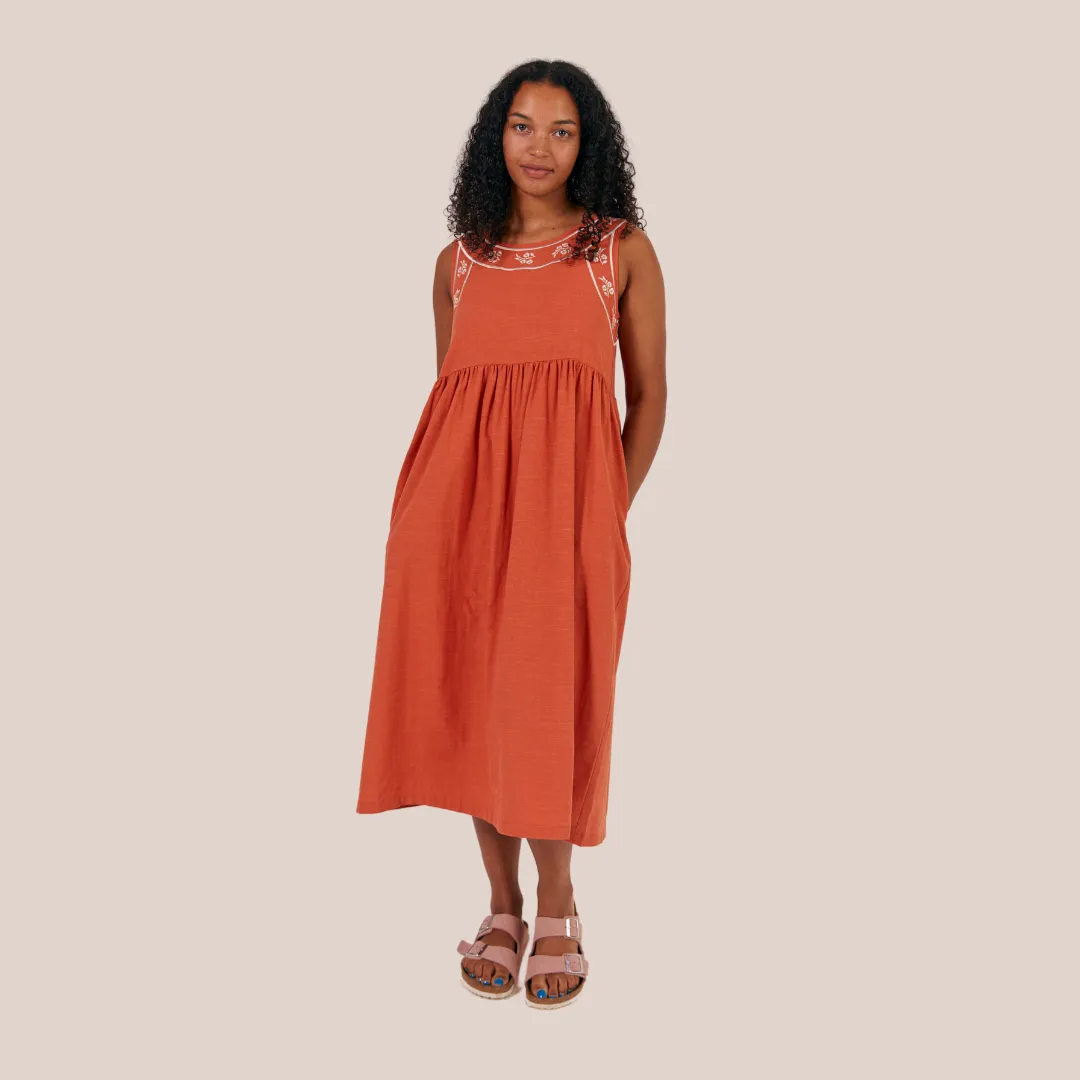 Hills Dress - Tomato