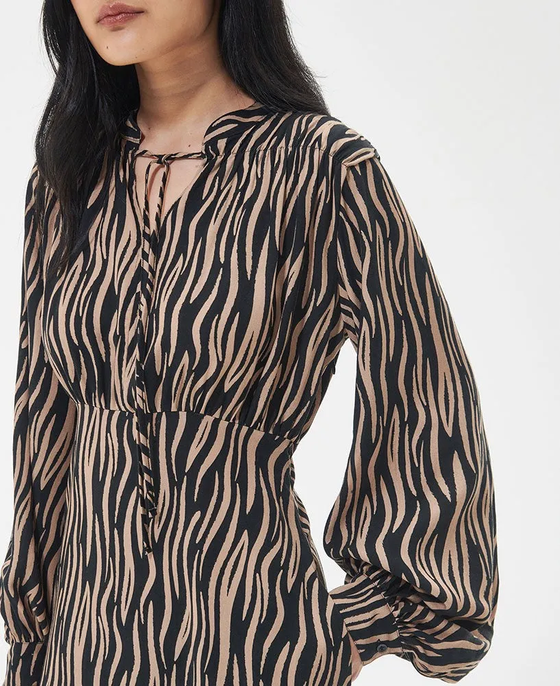 Holkham Midi Dress - Light Multi Print