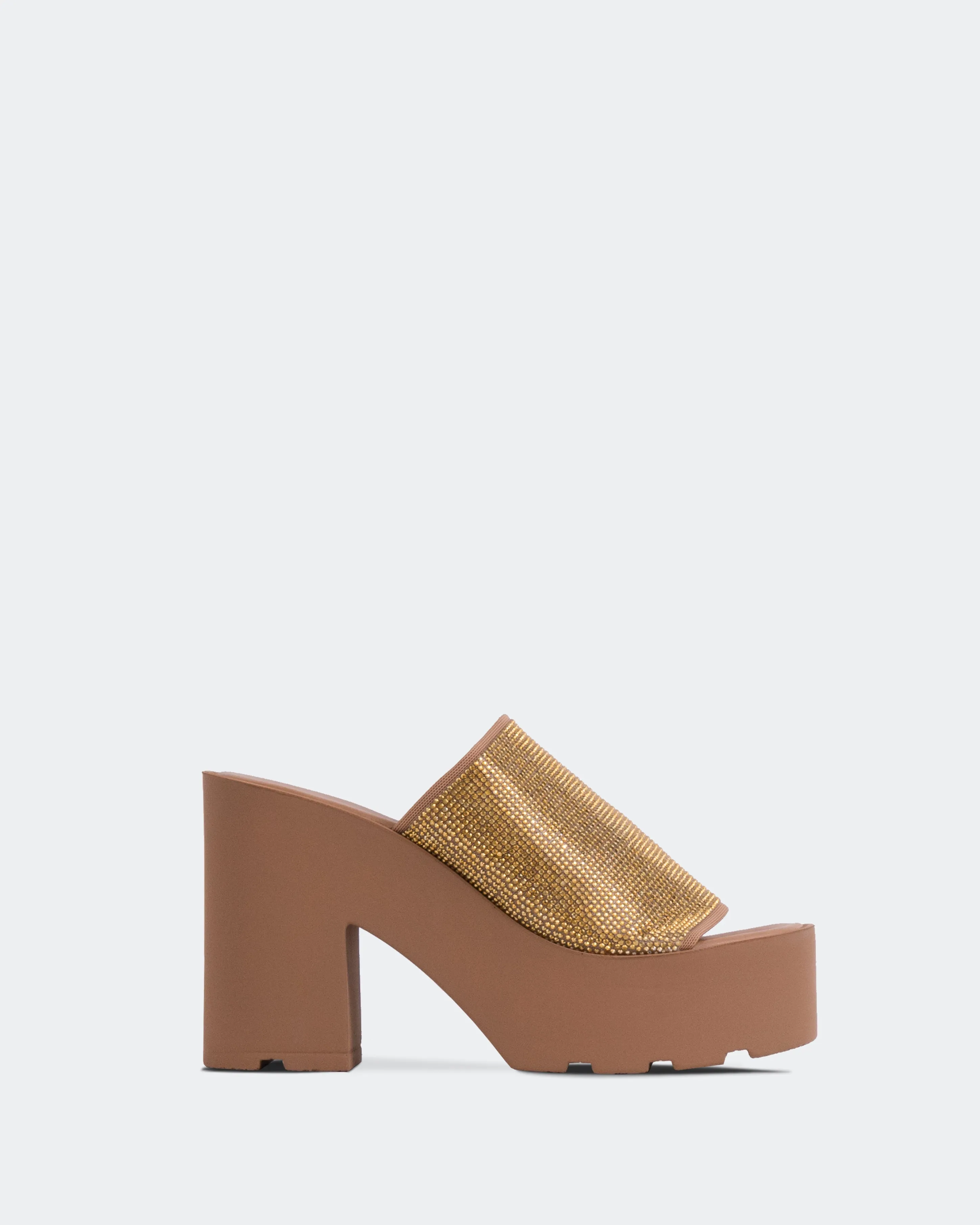 Hutton Nude Strass