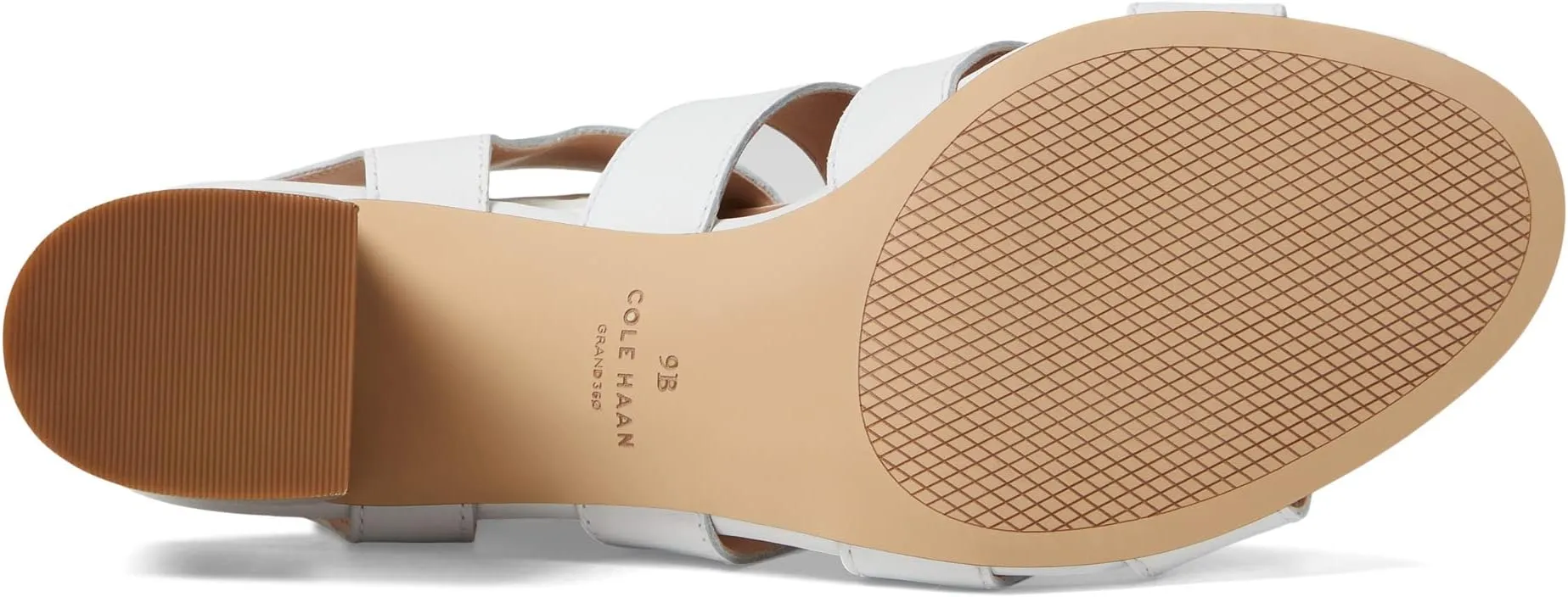 Josie Fisherman Sandal 65 mm Cole Haan, Optic White Leather