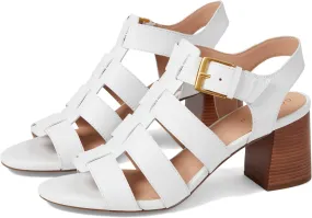 Josie Fisherman Sandal 65 mm Cole Haan, Optic White Leather