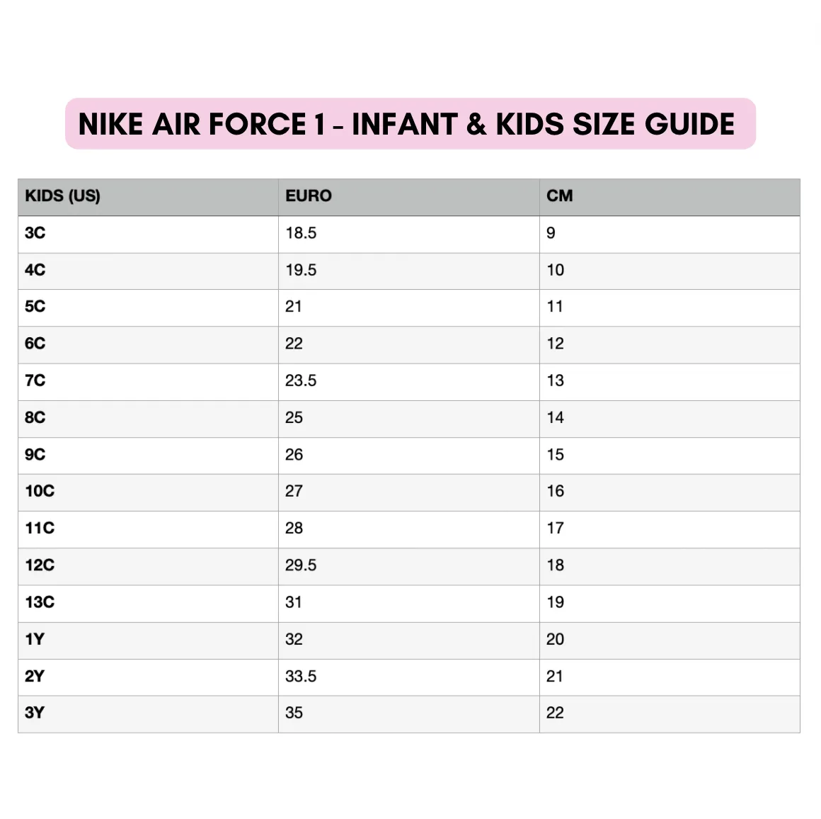 Kids Pastel Pink Butterfly AF1
