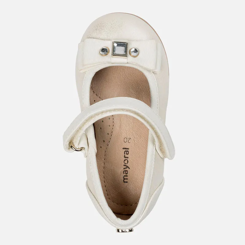 Mayoral Mary Janes in Ivory