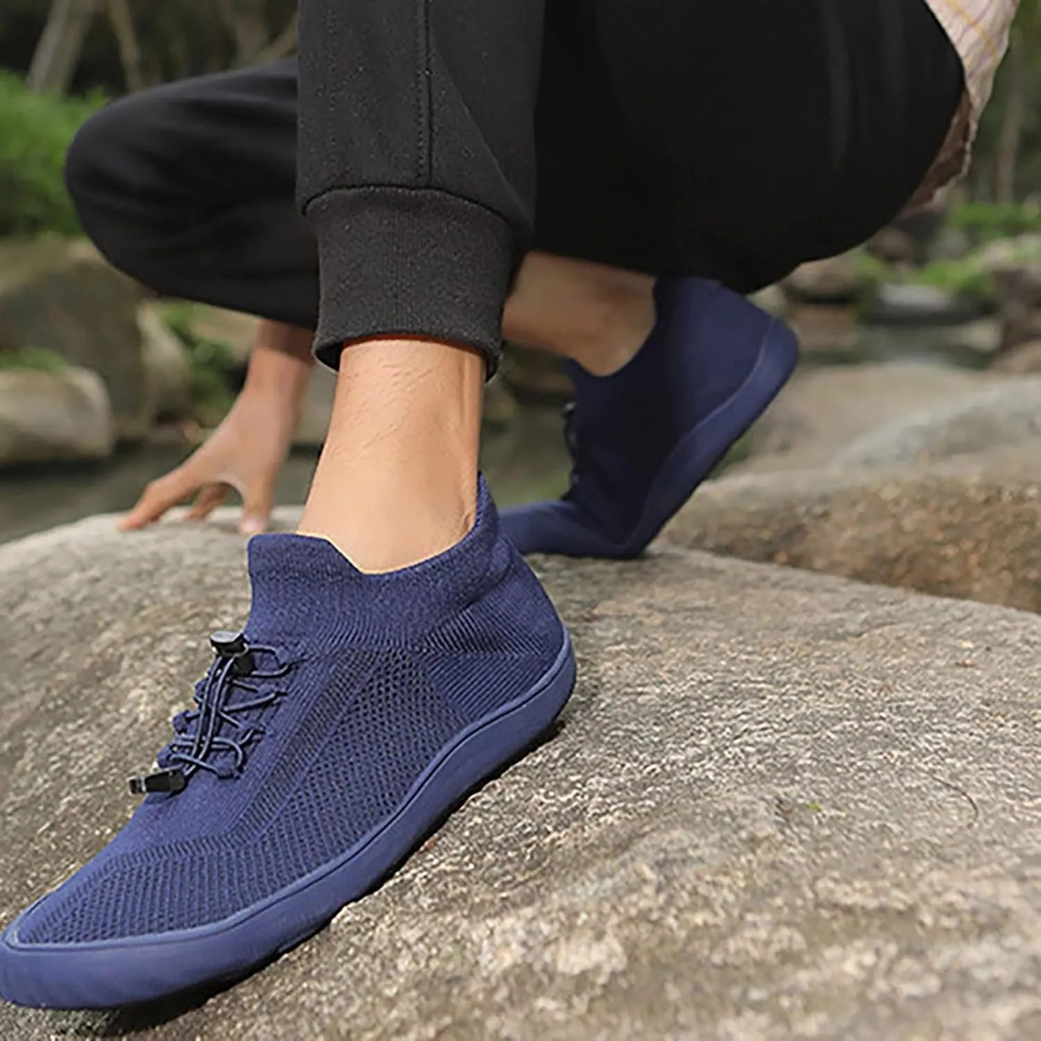 Men's Casual Dress Oxfords Shoes Breathable Knit Womens Tennis Shoes Flat Feet Women's Casual Shoes White Platform Sneakers White Tennis Shoe Loafers Dress Shoe