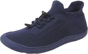 Men's Casual Dress Oxfords Shoes Breathable Knit Womens Tennis Shoes Flat Feet Women's Casual Shoes White Platform Sneakers White Tennis Shoe Loafers Dress Shoe