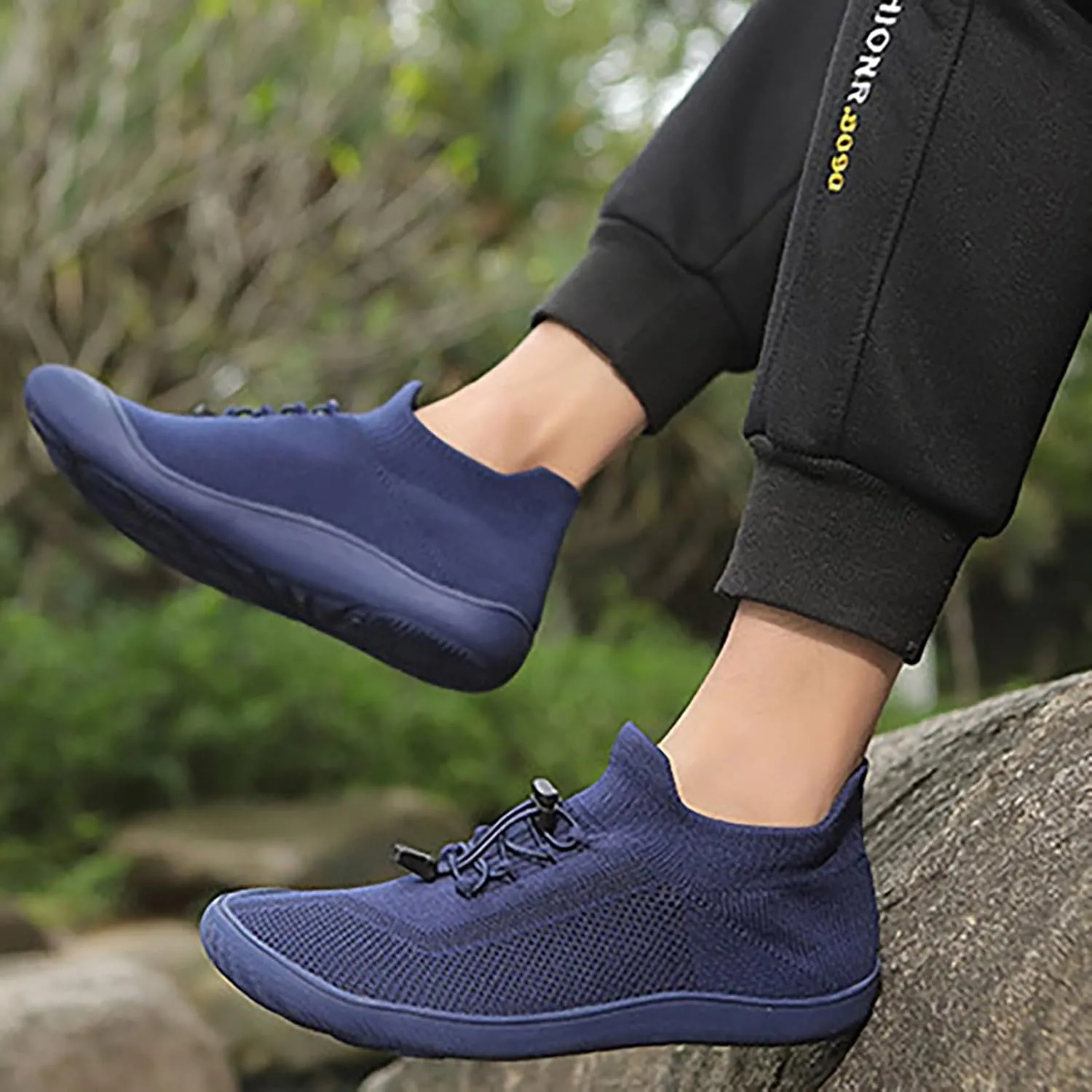 Men's Casual Dress Oxfords Shoes Breathable Knit Womens Tennis Shoes Flat Feet Women's Casual Shoes White Platform Sneakers White Tennis Shoe Loafers Dress Shoe