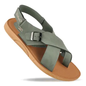 Sage Green Mens Daily Wear Comfort Sandals - WG5817