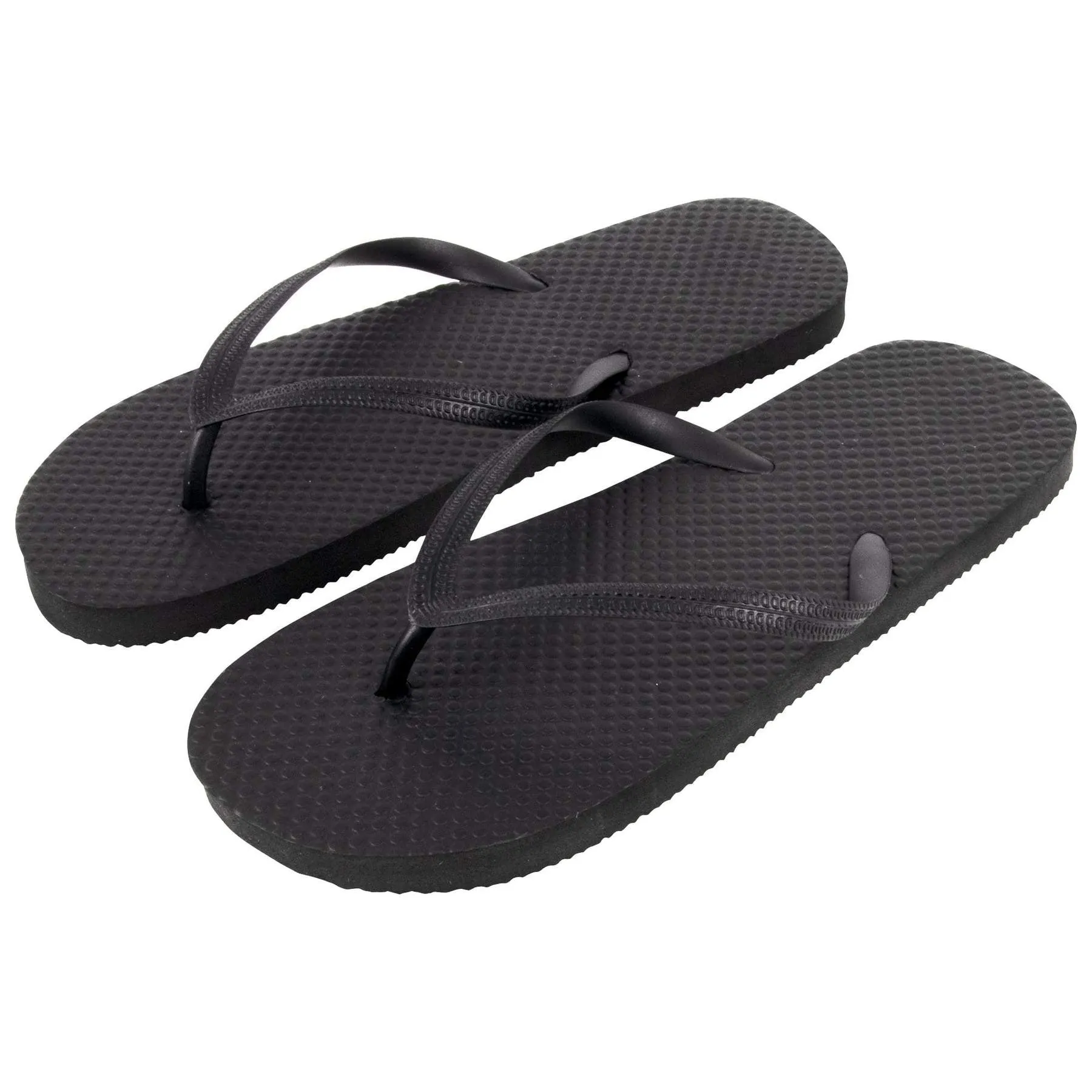 Men's X-Large Flip Flops Sandals for Outdoor Travel Vacation - Black Blue Grey