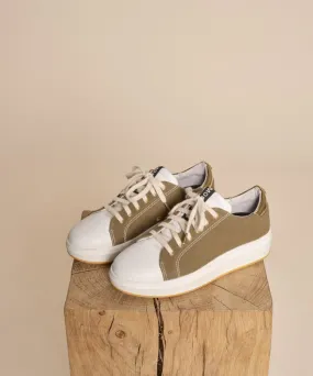 MM Copenhagen - Canvas Sneakers - Sko - Olive Night - Mos Mosh