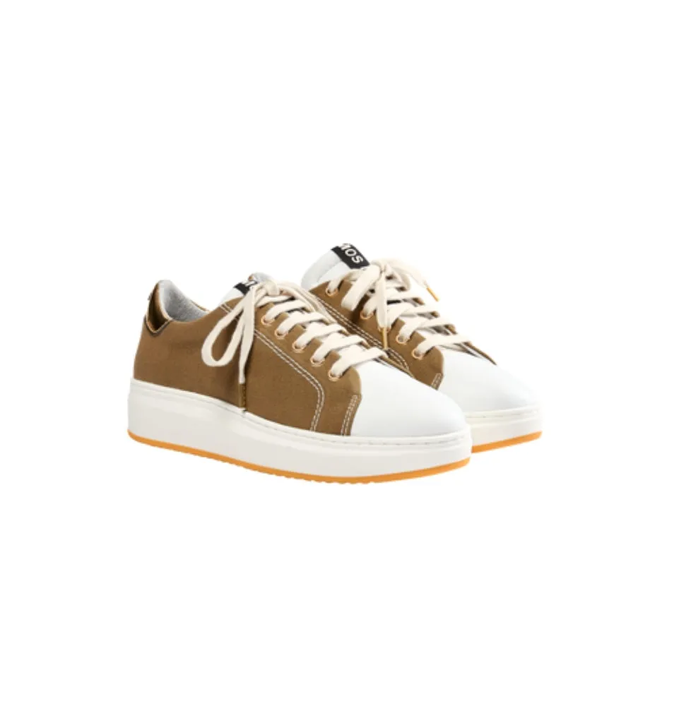 MM Copenhagen - Canvas Sneakers - Sko - Olive Night - Mos Mosh