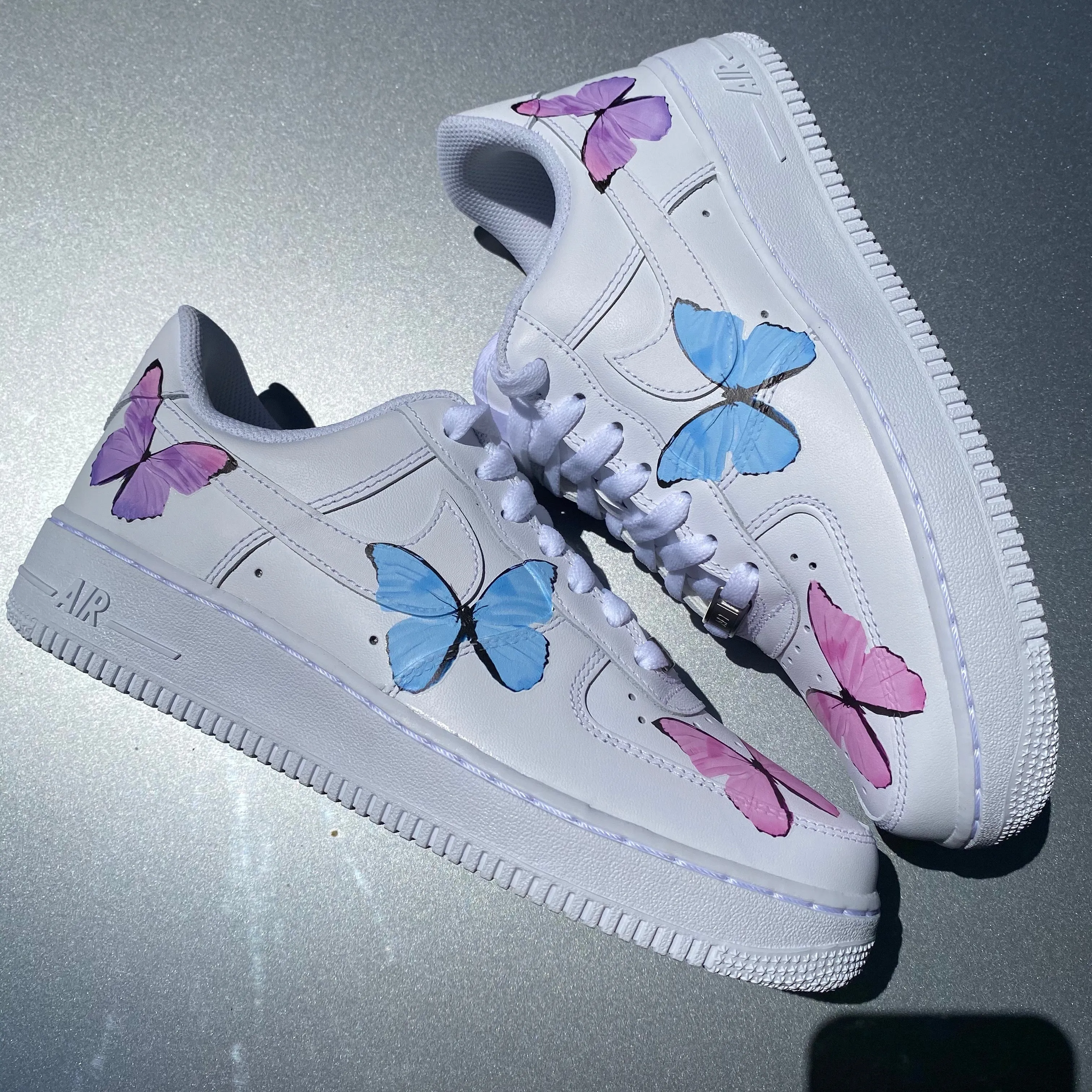 Multicolour Pastel Butterfly AF1