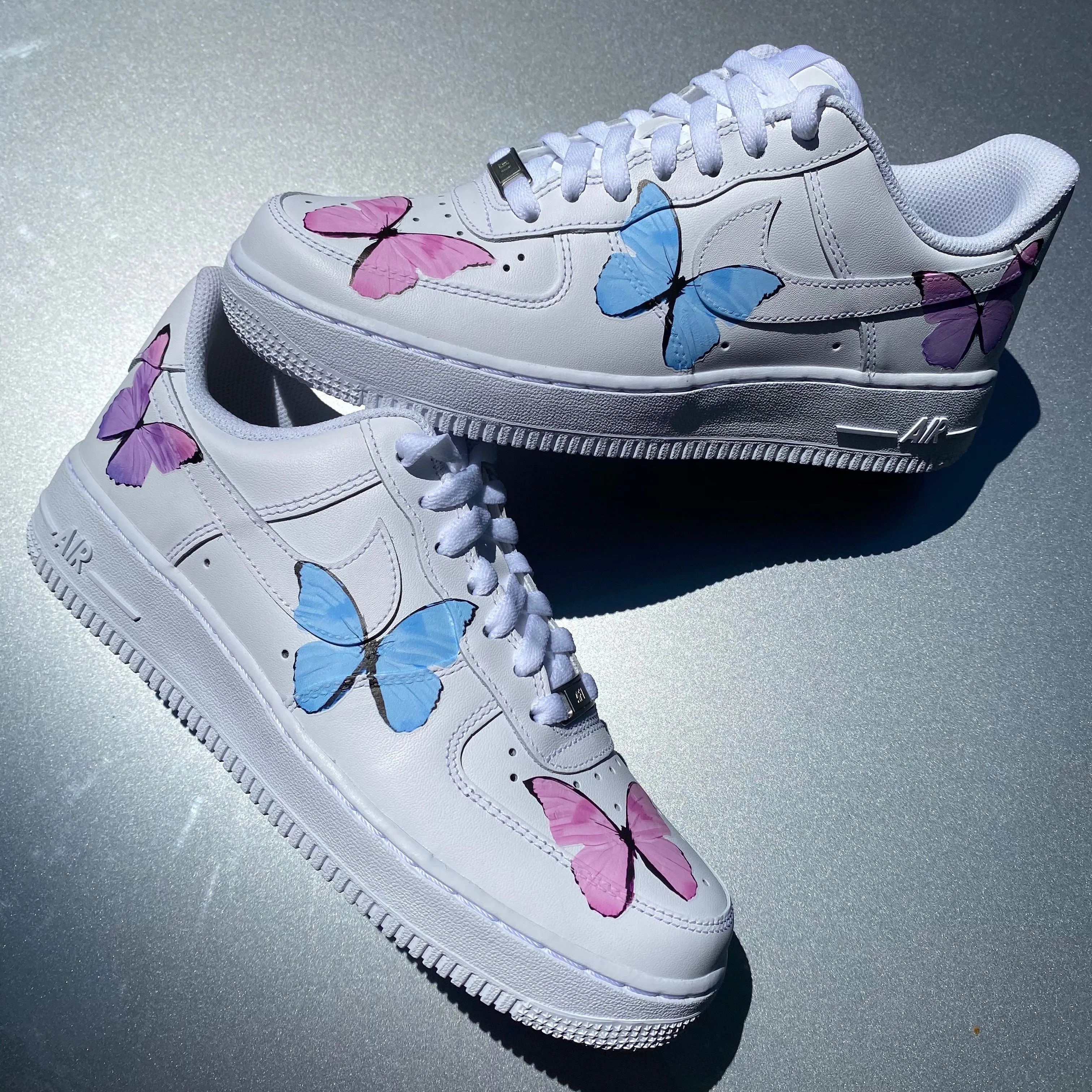 Multicolour Pastel Butterfly AF1