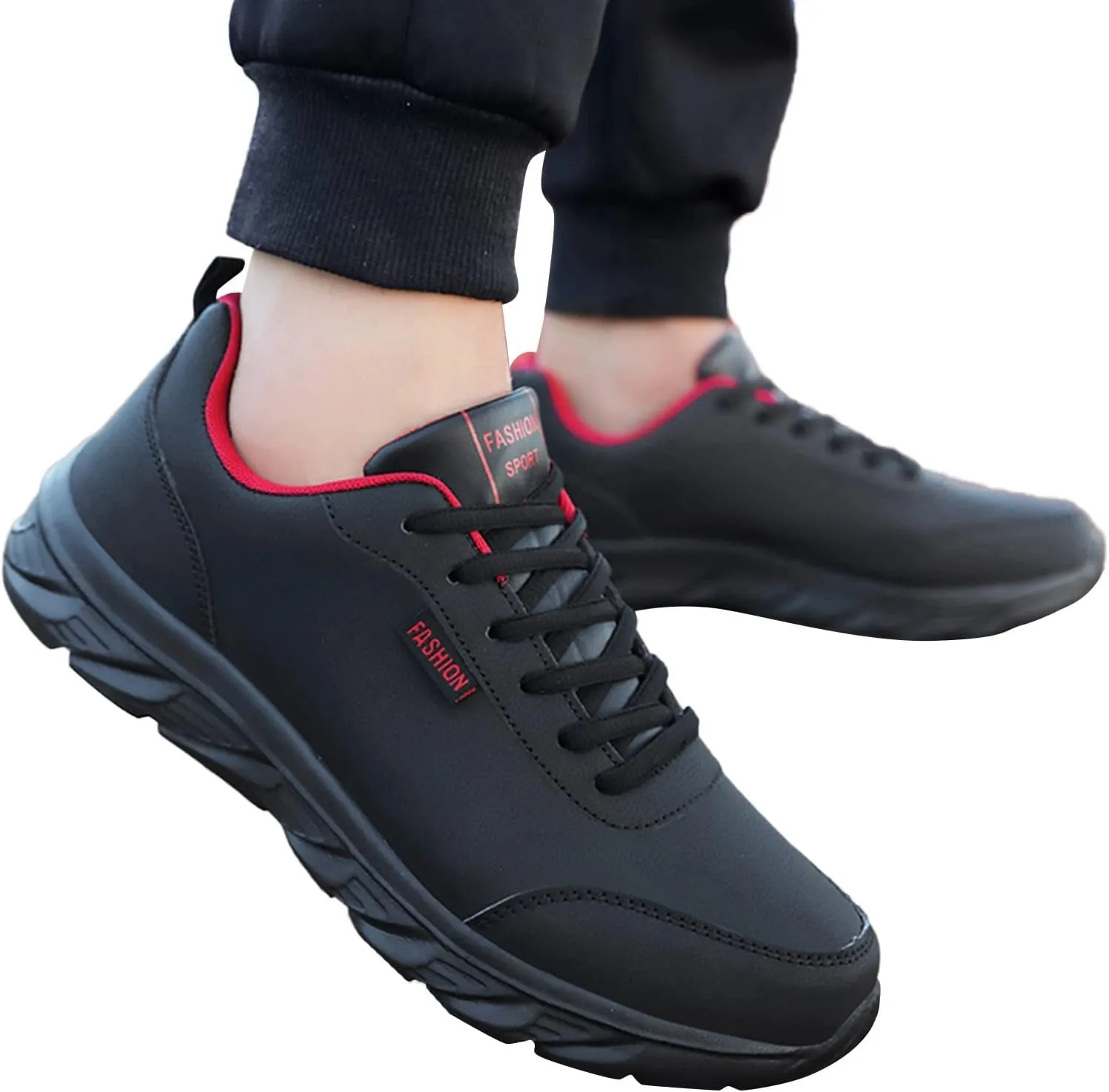 Non Slip Work Shoes for Men Arch Support Comfortable Walking Shoes Restaurant Kitchen Crews Health Casual Sneakers 2025
