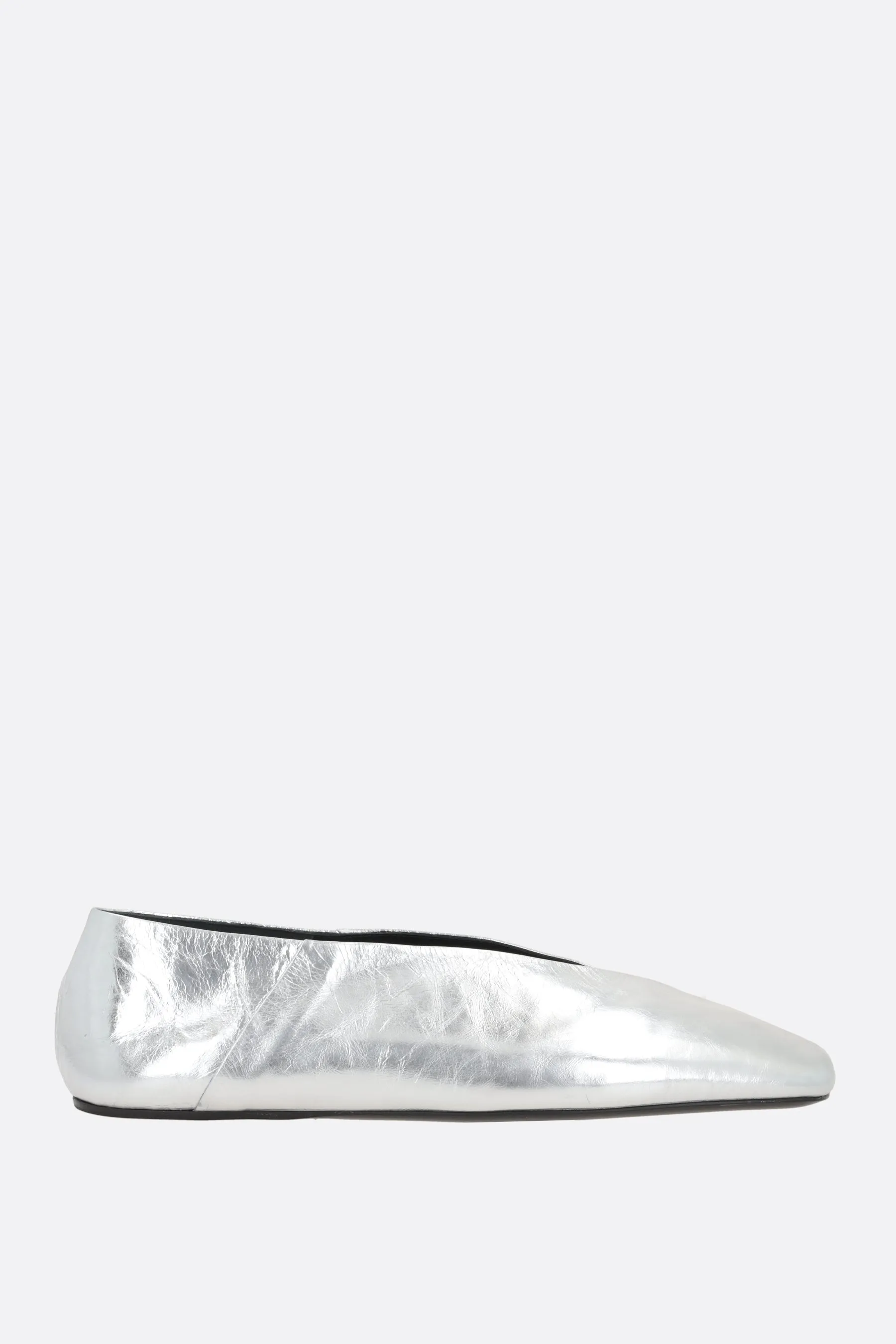 Paper-Effect Metallic Flats