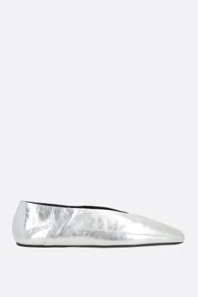 Paper-Effect Metallic Flats