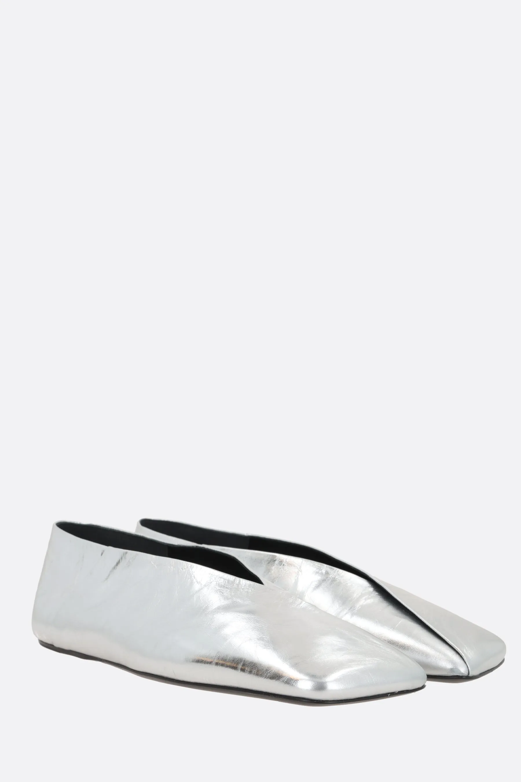 Paper-Effect Metallic Flats